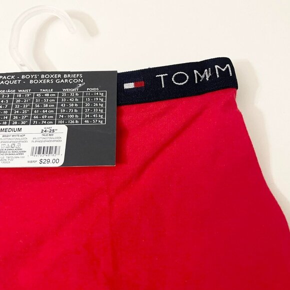 Tommy Hilfiger 2 Pack Boys Boxer Briefs Size Medium 8-10 - Picture 11 of 16